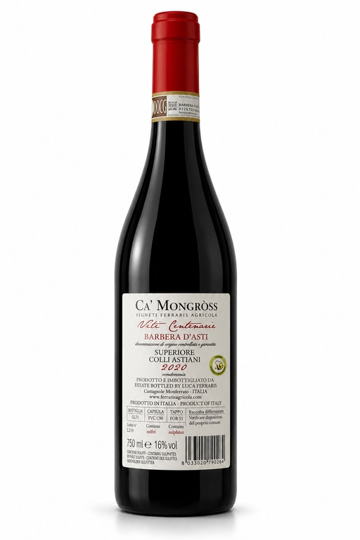 Luca Ferraris – Barbera Superiore D'Asti VITI CENTENARI 2020