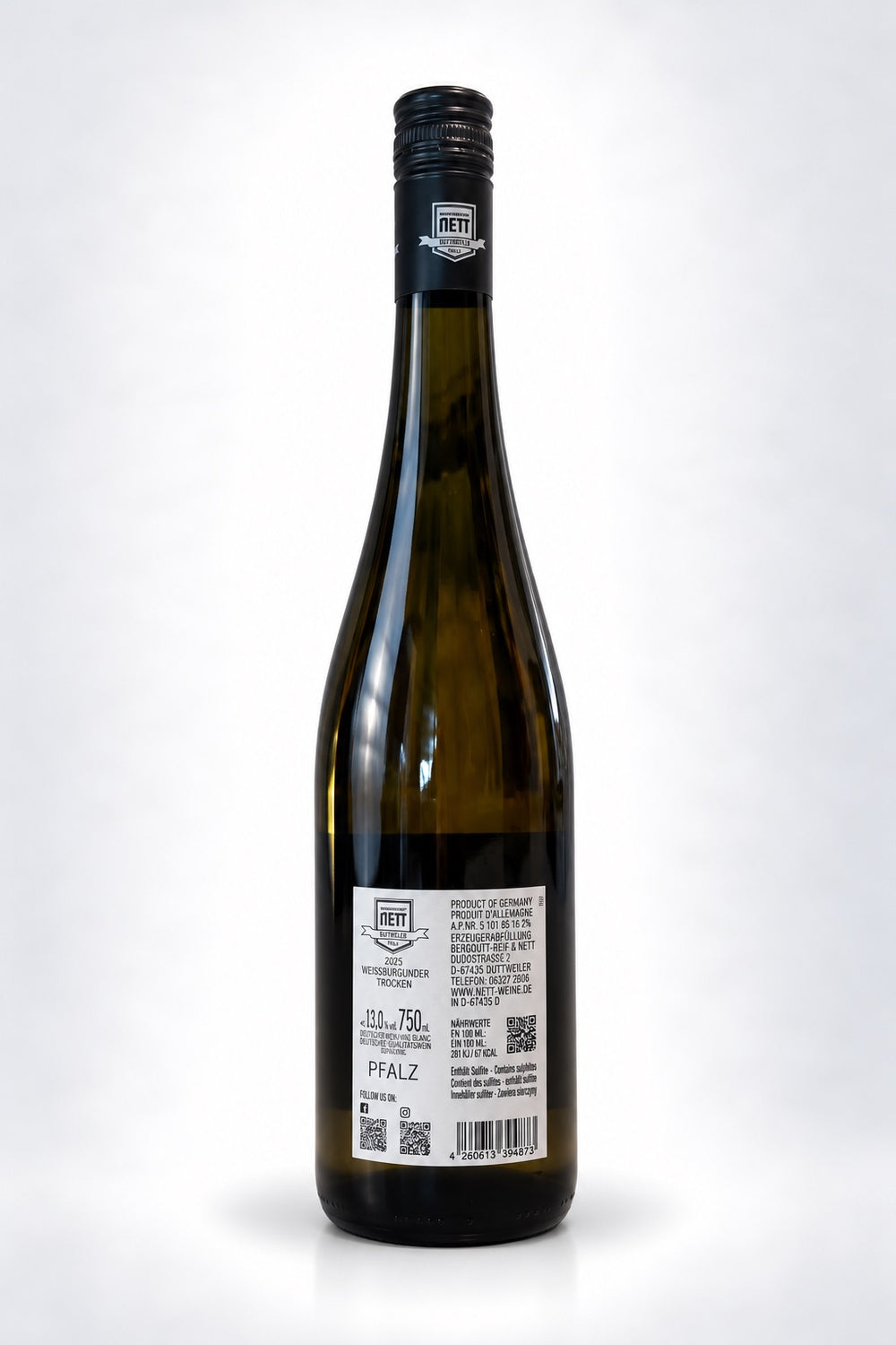 Nett - Pinot Bianco (Weissburgunder) AVANTGARDE 2025