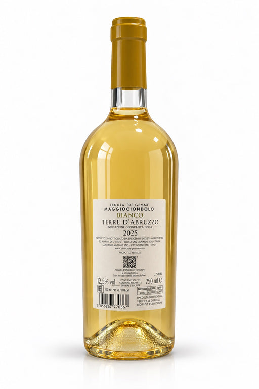Tenuta Tre Gemme – Bianco D'Abruzzo MAGGIOCIONDOLO 2025