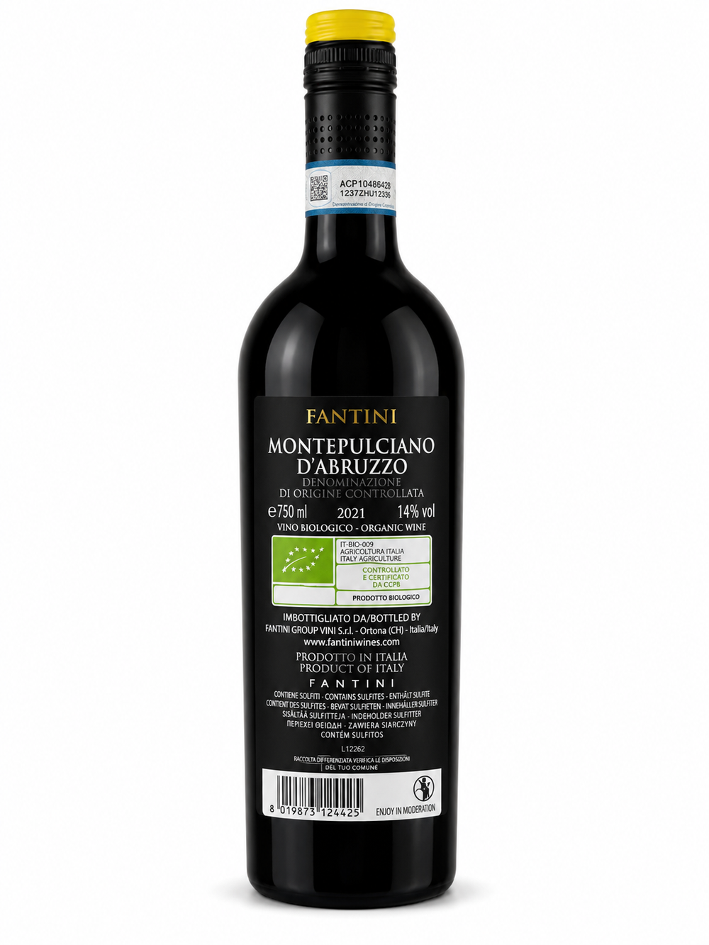 Fantini/Farnese – Montepulciano D'Abruzzo BIOLOGICO 2021