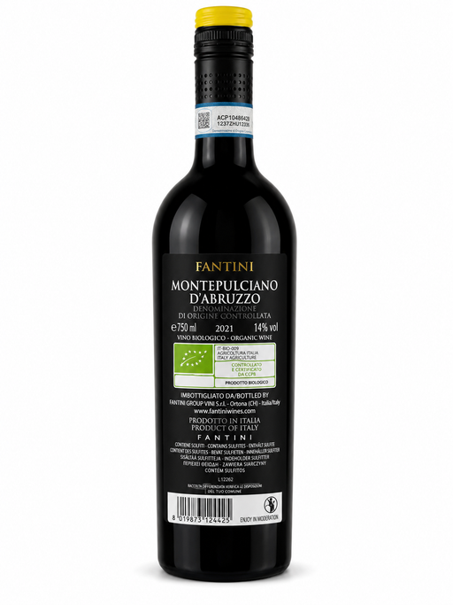 Fantini/Farnese – Montepulciano D'Abruzzo BIOLOGICO 2021