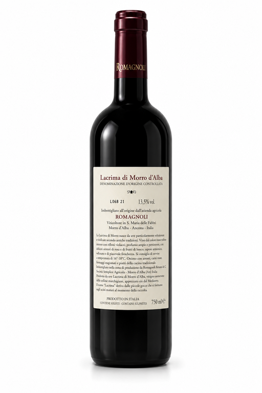Romagnoli – Lacrima di Morro D'Alba BARBAROSSA 2019