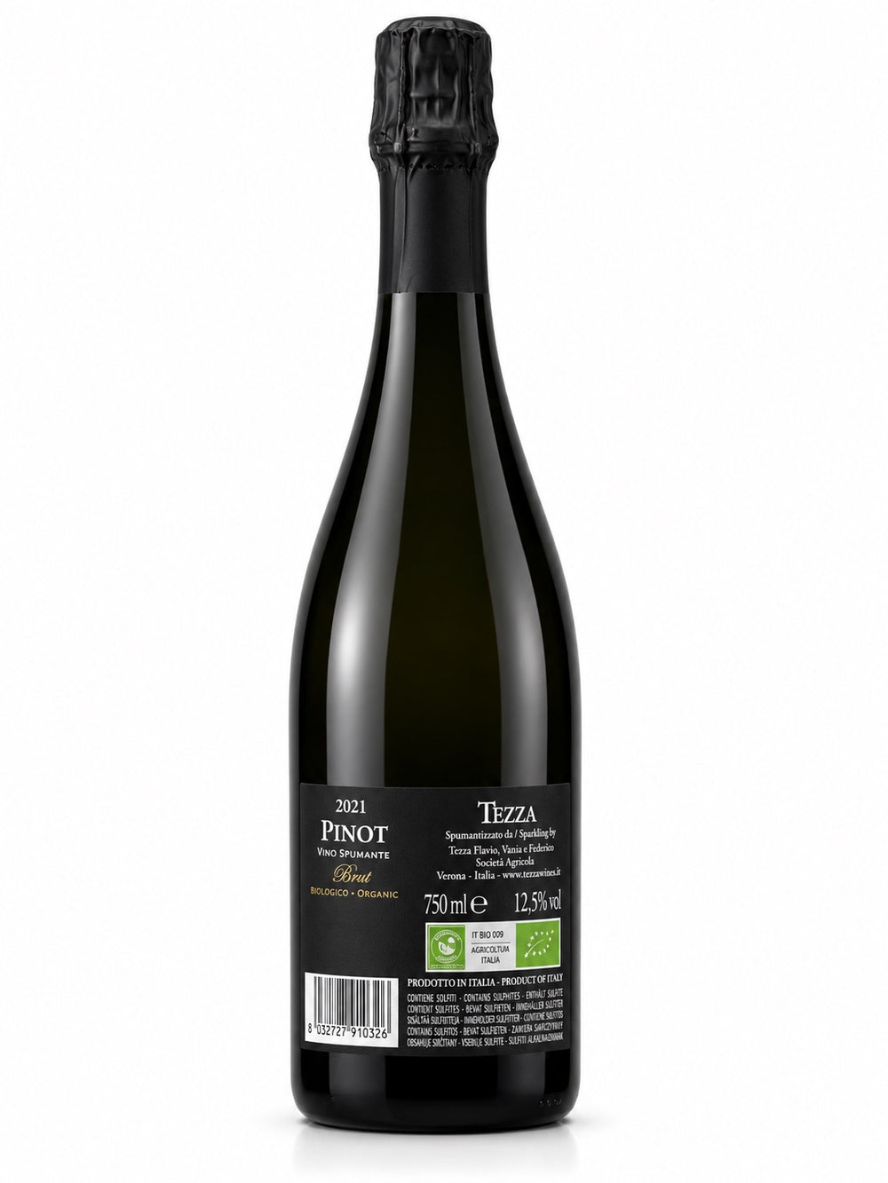 Tezza – Spumante Brut Pinot BIOLOGICO 2021