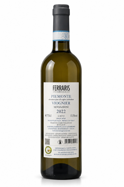 Luca Ferraris – Viognier SENSAZIONI 2022 CONSIDER TO TAKE OUT!