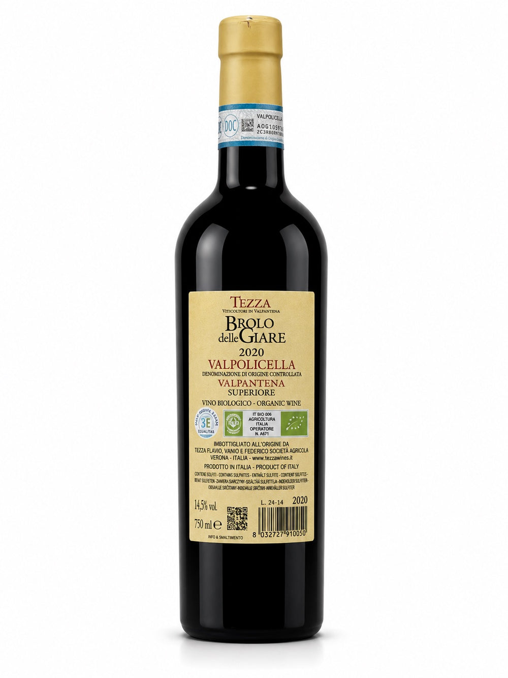 Tezza – Valpolicella Ripasso VALPANTENA Riserva BROLO DELLE GIARE 2020