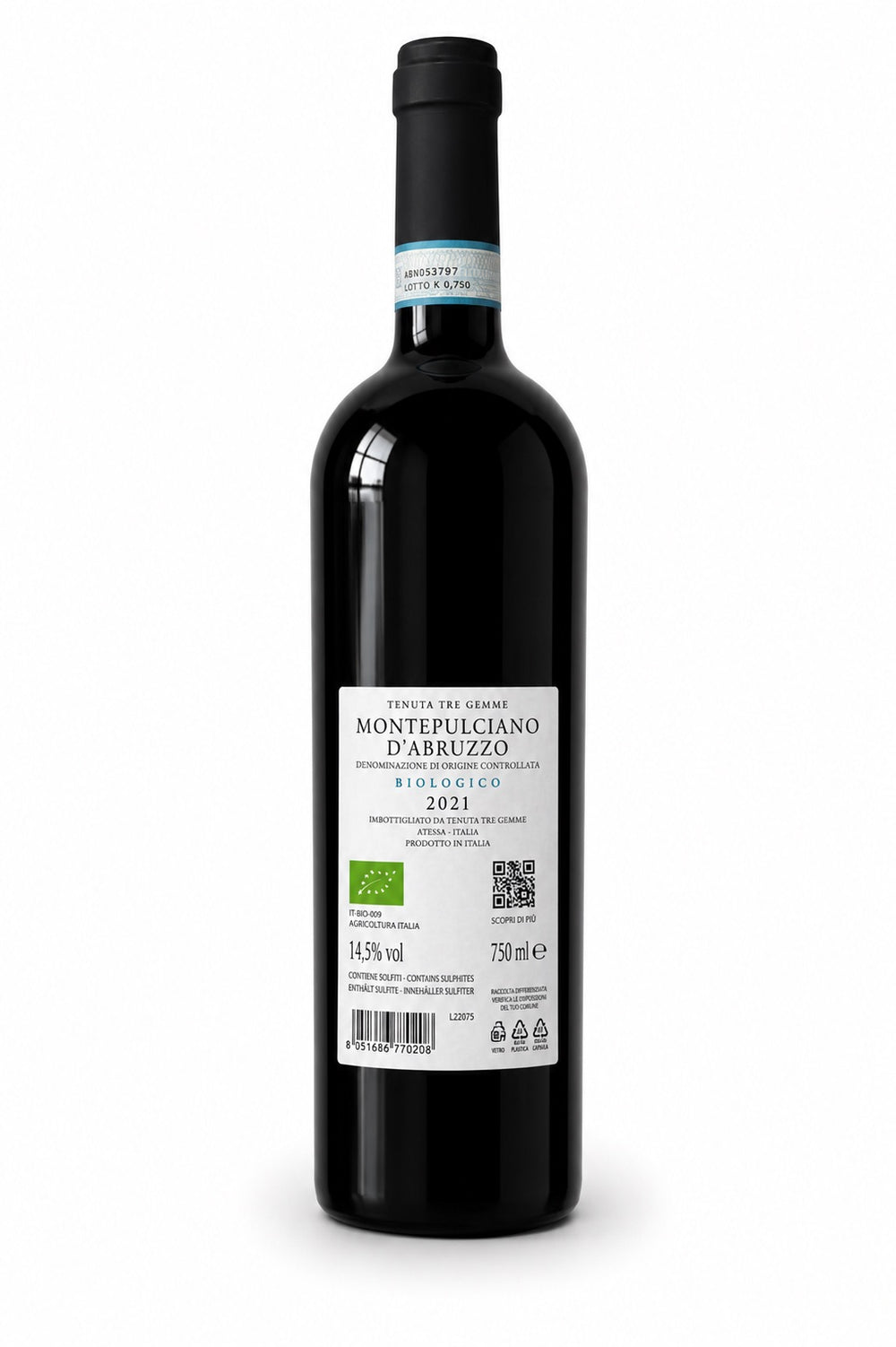 Tenuta Tre Gemme – Montepulciano D'Abruzzo RENASCIENZIA 2021