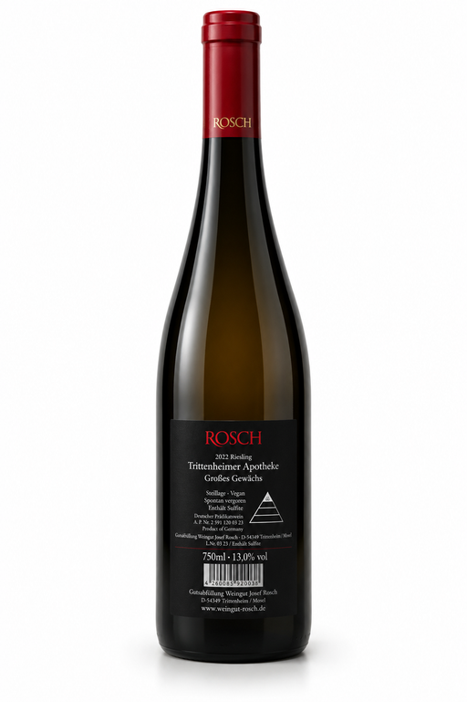 Rosch – Riesling TRITTENHEIMER APOTHEKE GG SELECTION 2022