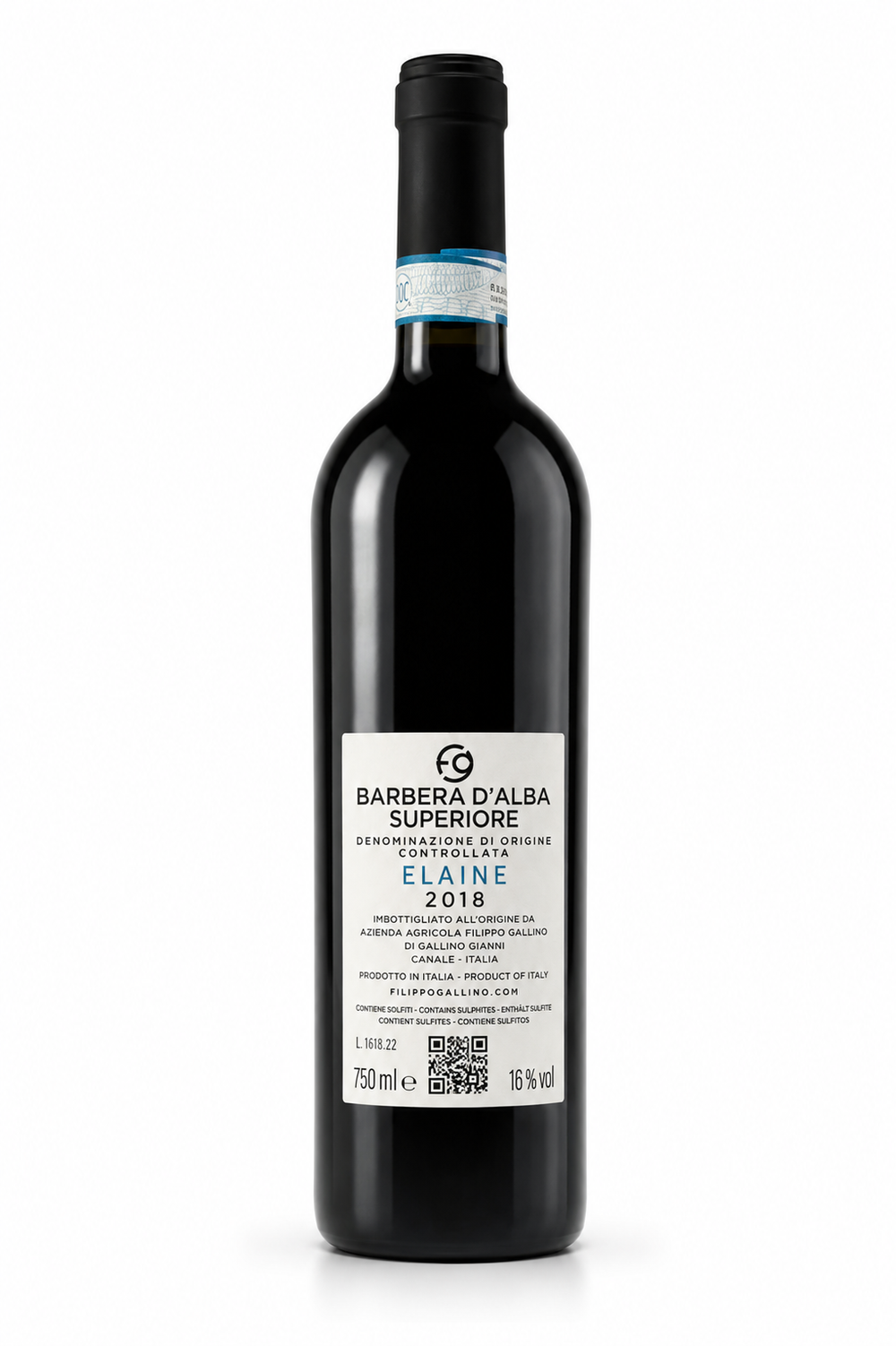 Filippo Gallino – Barbera D'Alba Superiore ELAINE 2018