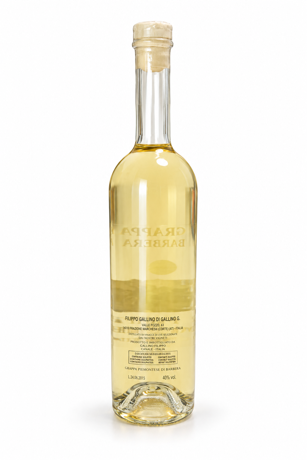 Filippo Gallino - Grappa di Barbera BARRIQUE